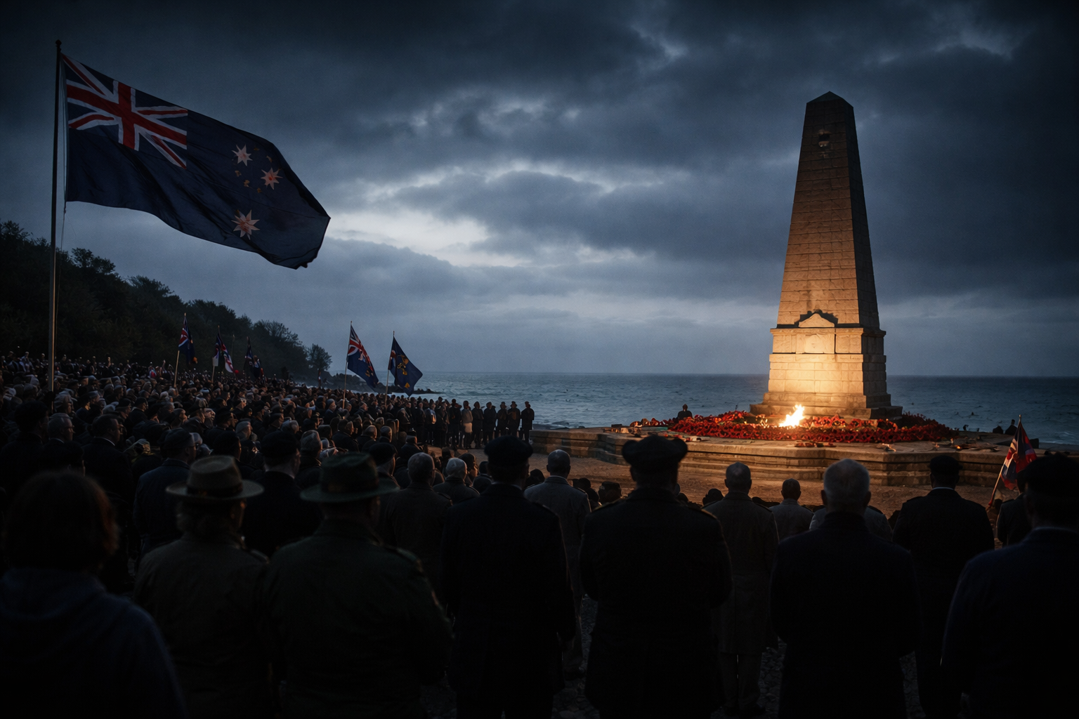 Anzac Cove — ANZAC Day remembrance